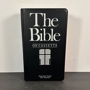 Vintage Bible on Cassette KJV New Testament 12 Tape Set